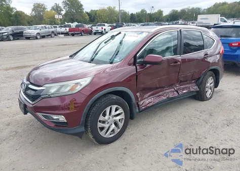 2015 Honda Cr-V Ex-L z USA, uszkodzony, nr VIN 2HKRM4H7XFH609029